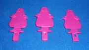 1981 McDONALD'S GRIMACE WHISTLE LOT OF 3 NEW OLD STOCK