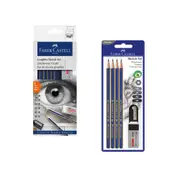 [Faber Castell] Faber-Castell Goldfaber Graphite Sketch Set - 8pcs Item