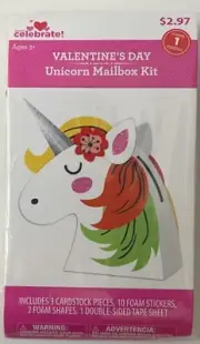 Valentine's Day Unicorn Mailbox Kit