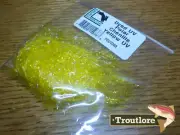 YELLOW UV POLAR CHENILLE - NEW HARELINE DUBBIN STREAMER FLY TYING MATERIAL