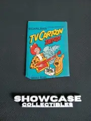 1974 Scanlens TV Cartoon Tattoos Wax Pack Superb condition Scooby Hanna Barbera