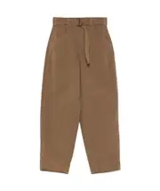 Belt loop casual pants FR36,FR38 Brown