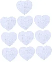 KOMBIUDA Heart Shape Blank Painting Paper Creative Coloring Drawing Boards Boys and Girls Educational Toy Paper Crafts