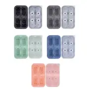Ice Cube Tray Funny Shape Silicone Sphere Ice Mold 3D Stackable