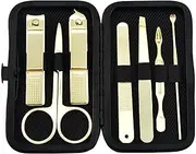 Manicure Tools Set Gold-plated 7-piece nail clippers nail clippers set stainless steel beauty nail tool set