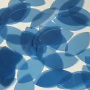 Navette Leaf Sequin 1.5" Sky Blue Neon Transparent Glossy Matte Reversible