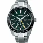 【SEIKO 精工】PRESAGE 新銳系列 GMT機械錶-42.2MM 送行動電源 開學(SPB219J1/6R64-00C0G)