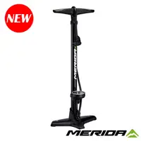 在飛比找PChome24h購物優惠-《MERIDA》美利達 立地式打氣筒 聰明嘴160PSI 黑