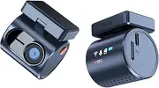 KAWA Dash Camera for Cars - Transparent Display Tiny Dash Cam Front with Voice Control, Super Night Vision Dashcam, 1296P QHD, 145° Wide-Angle FOV, G-Sensor, APP Control, Built in WiFi - Mini 3 Pro