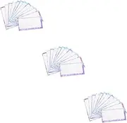 KALLORY 3pcs 3 Lightweight Portable Sheets 3 Books of Cash Planner Sheets Expense Tracker Daily Papers Home Office Supplies