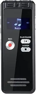 Generic Digital Voice Recorder Record USB 2.0 Interface Professional External Card Smart Dictaphone Black