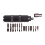 Lisle Impact Driver / Loosen Or Tighten W/ Magnetic Bit Set - Made In USA