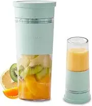 IRIS OHYAMA Cordless Blender Mixer Small Smoothie Bottle IBB-C301-G Mint Green