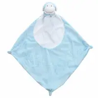 在飛比找樂天市場購物網優惠-美國Angel Dear 動物嬰兒安撫巾 藍色小猴