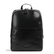 The Bridge Man Backpack Business Williamsburg Line Black Leather 06140701