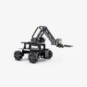 Robot Car Parts w/ Motors & 3DOF Robot Arm for 3-Mode Smart Cars