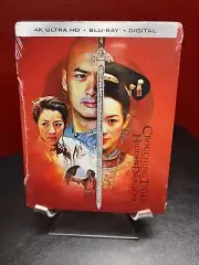 Crouching Tiger, Hidden Dragon Steelbook (4K UHD+Blu-ray+Digital) Factory Sealed