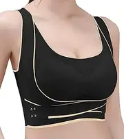 [J-pone] Posture Corrector Bra Wireless Bras for Women Light Support Push Up Bra with Removeable Cup