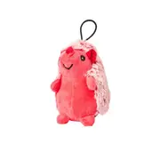 Multipet Mini Hedgehog Red Plush Dog Toy