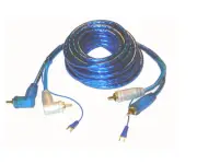 XScorpion 15' HIGH END RCA CABLE w/ REMOTE WIRE CAR AMP