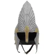 Royal Medieval Knight Helmet | 18G Steel, Decorative Accents | Reenactments