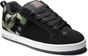 [DC Shoes] DC Men's Court Graffik Casual Skate Shoe, Black Camouflage, 12