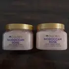2 Pk: Tree Hut Moroccan Rose 18oz & Shea Sugar Scrub 18oz