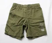 Gap Baby Boy's BabyGap Linen-Cotton Shorts AN3 Army Jacket Green Size 4Y NWT
