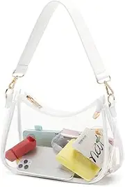 [CYHTWSDJ] Shoulder Bags for Women, Cute Hobo Tote Handbag Mini Clutch Purse with Zipper Closure