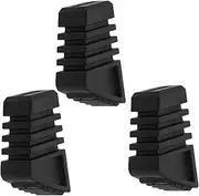 Toyvian 3pcs Drum Rubber Feet for Snare Stand Non- Pads for Drum Kit Easy Installation Rubber Leg Caps for Stability and Friction Reduction