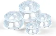 Silicone Cupping Therapy Set,Professional Studio and Home Cupping Set,Silicone Vacuum Suction Cellulite Cupping for Muscle and Joint Pain Cellulite Myofascial Massage & More(White Clear)