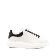 [Alexander Mcqueen] Alexander Mcqueen Oversized Textured Leather Sneakers 44 IT WHITE