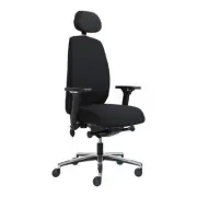 Executive High Back Office Chair with Head Rest and Arms Full Ergonomic Seating