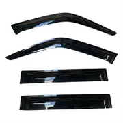 TRADIESCHOICE Weathershields Weather Shields for Mitsubishi Pajero 2000-2020 Luxury Sun Visors