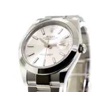 Datejust II 41mm Stainless Steel Silver Index Dial & Smooth Bezel 126300