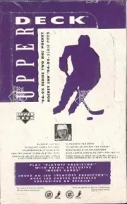 1994/95 Upper Deck Series 2 Hockey Canadian Retail Box