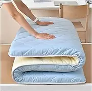 Folding Futon Mat, Foldable Roll Up Thai Massage Bed Mat Sleeping Floor Breathable Sleeping Mattress for Home Camping Couch UE-MAOLU(06,100 * 200cm)