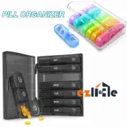 7 Day Weekly Organizer Medicine Tablet Pill Box Case Dispenser Storage Container