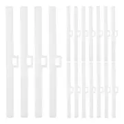30pcs Vertical Blind Window Blinds Slap Holders Double Hole Slat Top Holder