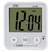 TODO Digital LCD Magnetic Clock 100min Countdown Timer Count Down Alarm Kitchen Sport
