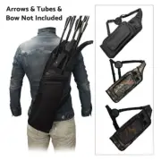 Archery Bag Hunting Back Arrow Quiver Tube Archery Holder Sport with Back Strap