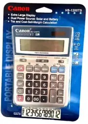 Cannon HS-1200TS Business Tax and Cost Sell Margin Calculation Solar Calculator