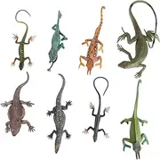 KOMBIUDA 8pcs Lizard Model Lizard Playthings