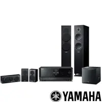 在飛比找PChome24h購物優惠-Yamaha 5.1聲道 家庭劇院組 RX-V6A+NS-F