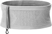 Adorila Slim Running Belt, Running Waist Pack for Men Women, Grey, X-Small