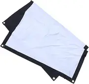 KONTONTY 16:9 Home Theater Projector Screen Polyester 60-inch Folding Screen Camping Movie Set