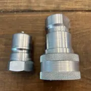 Parker hydraulics 3/4 inch quick disconnect,H6-62, H6-63 New.