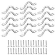 16 Pcs Stainless Steels Top Pad Eye Deck Strap Tie Down Anchors Point