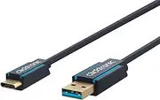 Clicktronic USB C 3.1 to USB A Adapter Cable, 2 Meter Length
