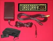 10.5V AC Adapter + 12Ft AV Cable + GOLD RF TV Adapter for Turbo Grafx 16 NEW